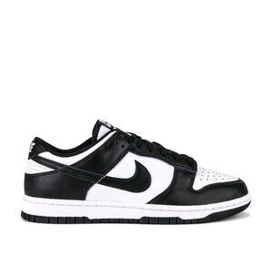 New Nike Dunk Low Retro in White & Black sneaker shoe RIGHT SHOE ONLY